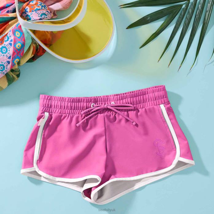 Essential Board Short Pink Seafolly Children Swimwear JRJZ801