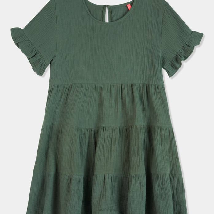 Girls Tiered Beach Cover Up Moss Seafolly Children Swimwear JRJZ805