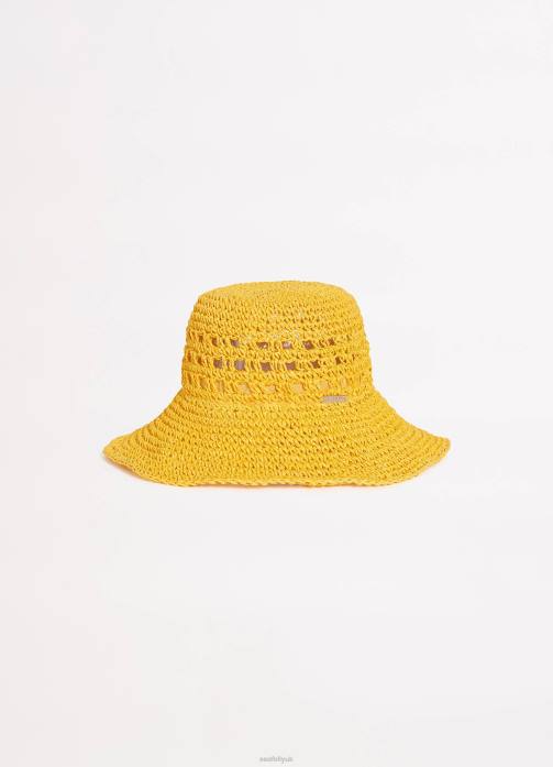 Casa Woven Hat Sunflower Seafolly Women Accessories JRJZ787