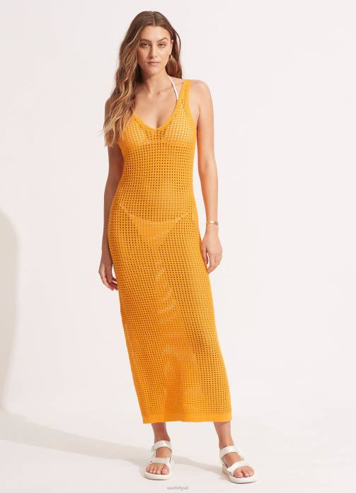 Byron Knit Dress Rockmelon Seafolly Women Clothes JRJZ650