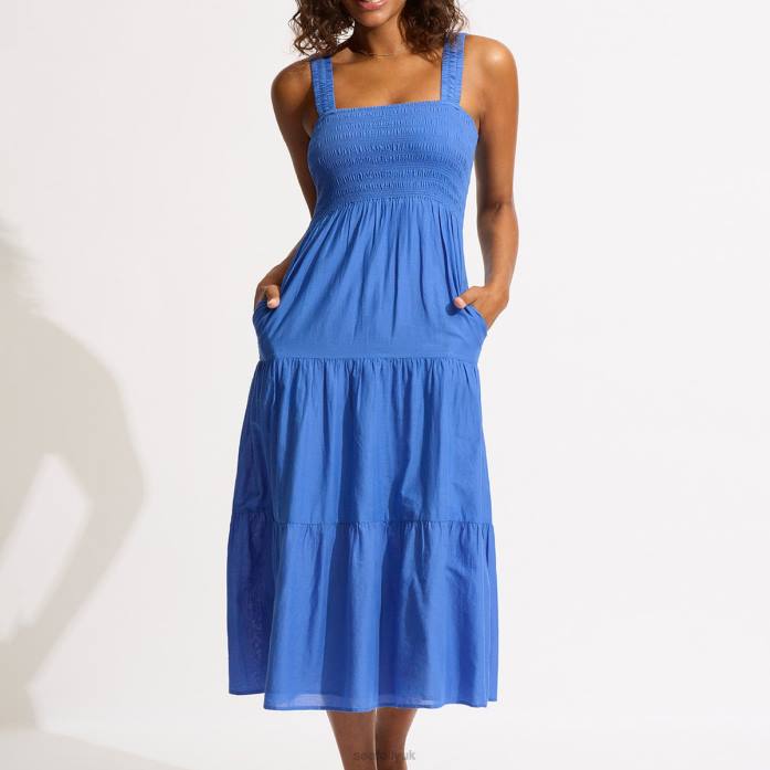 Faithful Midi Azure Seafolly Women Clothes JRJZ667