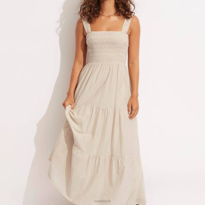 Faithful Midi Natural Seafolly Women Clothes JRJZ670