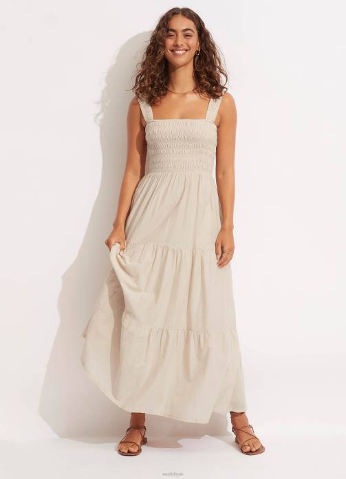 Faithful Midi Natural Seafolly Women Clothes JRJZ670