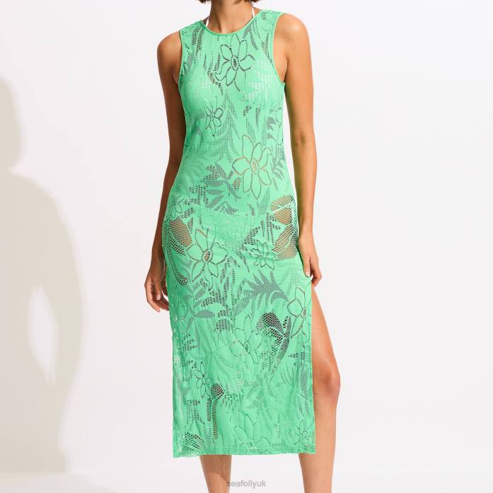 Islands Cover Up Mint Seafolly Women Clothes JRJZ668