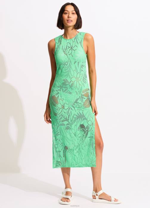 Islands Cover Up Mint Seafolly Women Clothes JRJZ668