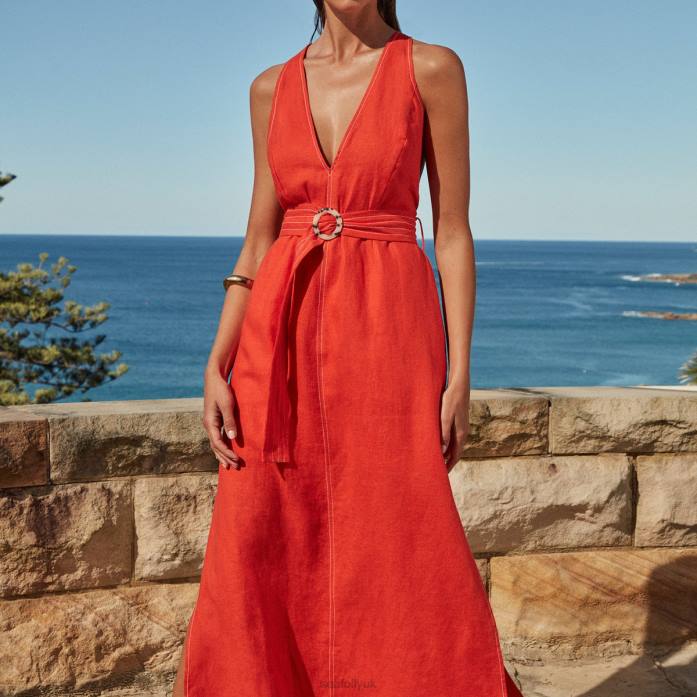 Jetset Plunge Stitch Dress Fiamma Seafolly Women Clothes JRJZ700