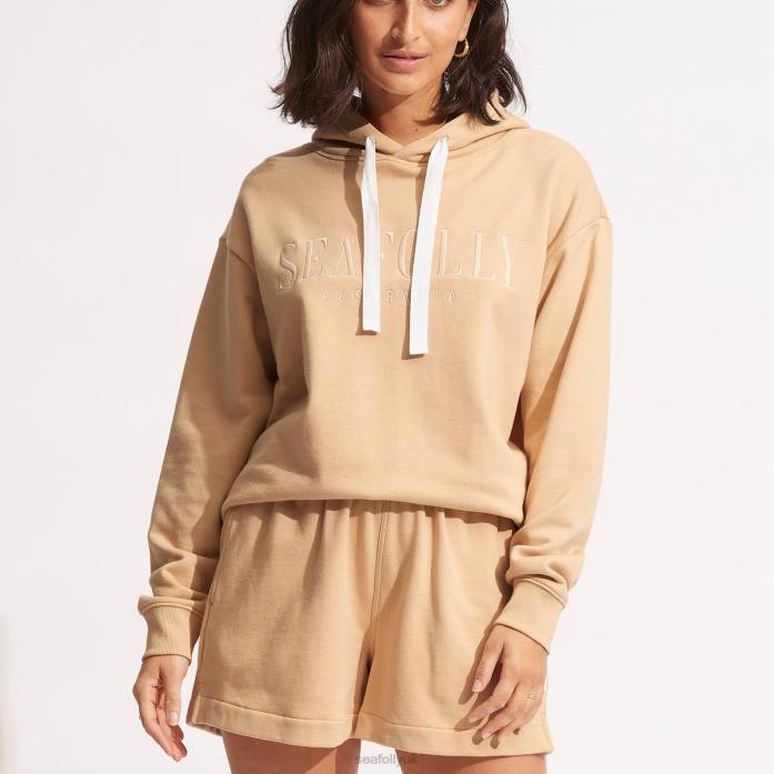 Originals Lounge Short Camel Seafolly Women Clothes JRJZ665