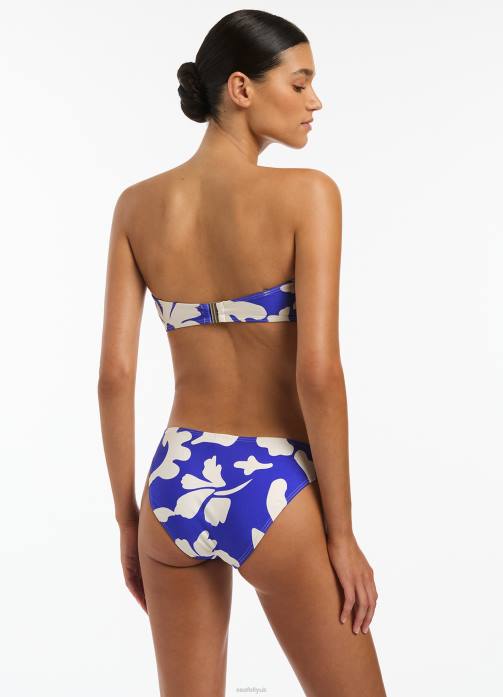 Emporio Hipster Pant Sapphire Seafolly Women Swimwear JRJZ552