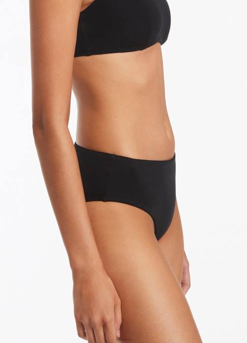 Jetset Boy Leg Pant Black Seafolly Women Swimwear JRJZ313