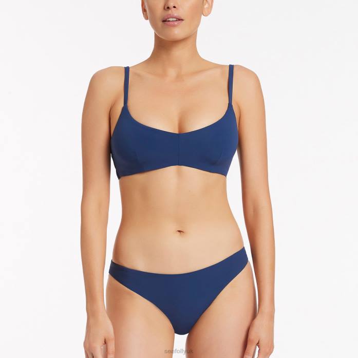 Jetset Hipster Pant Pacific Blue Seafolly Women Swimwear JRJZ475