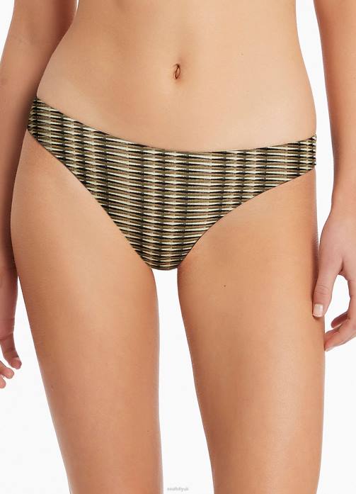 Ravello Hipster Pant Olive Seafolly Women Swimwear JRJZ578