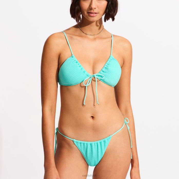 Sea Dive Drawstring Tie Side Rio Pant Aruba Blue Seafolly Women Swimwear JRJZ389