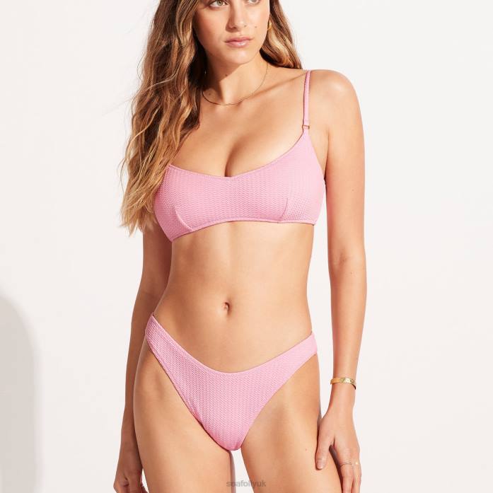 Sea Dive Bralette Parfait Pink Seafolly Women Swimwear JRJZ516