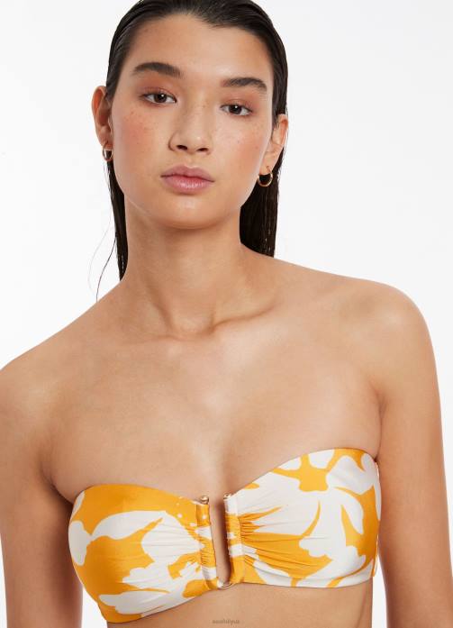 Emporio Bandeau Top Marigold Seafolly Women Swimwear JRJZ333