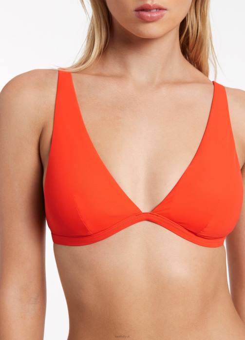 Jetset Tri Top Fiamma Seafolly Women Swimwear JRJZ512