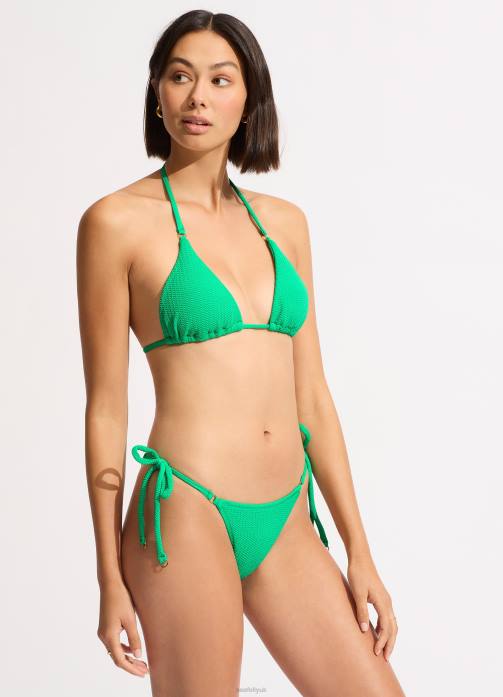 Sea Dive Slide Tri Jade Seafolly Women Swimwear JRJZ288