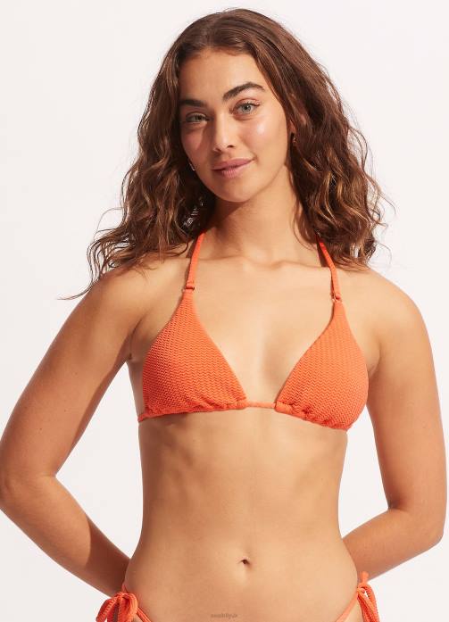 Sea Dive Slide Tri Mandarin Seafolly Women Swimwear JRJZ510